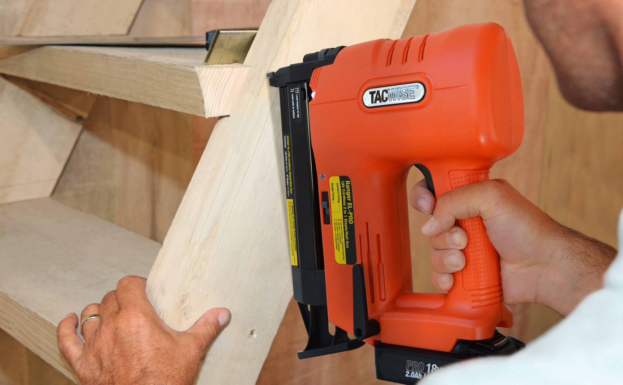 Ranger EL-PRO Cordless 18V 2-in-1 Staple/Nail Gun – Image 5