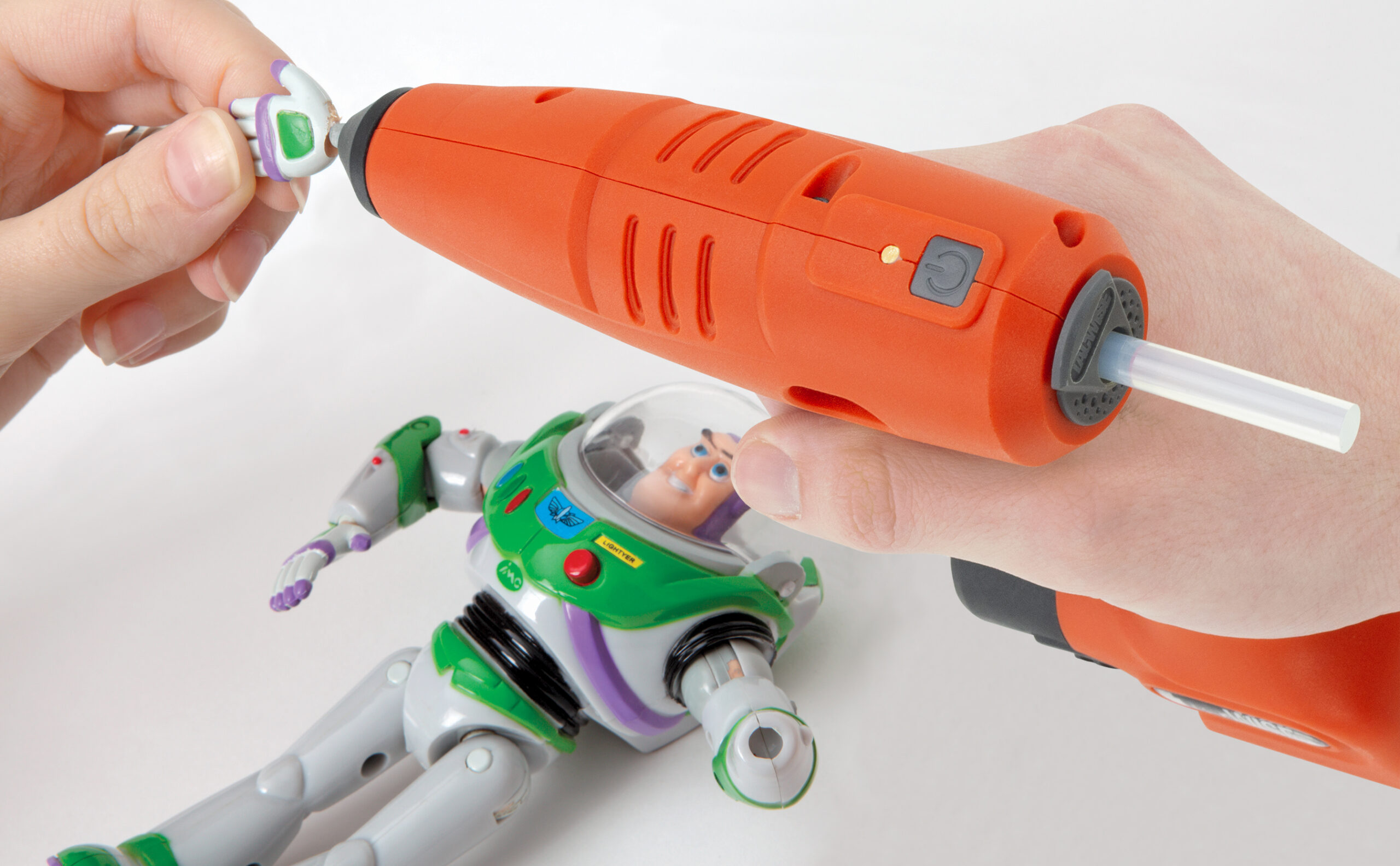 H12-7 Cordless 12V Hot Glue Gun with 30 Glue Sticks – Image 4