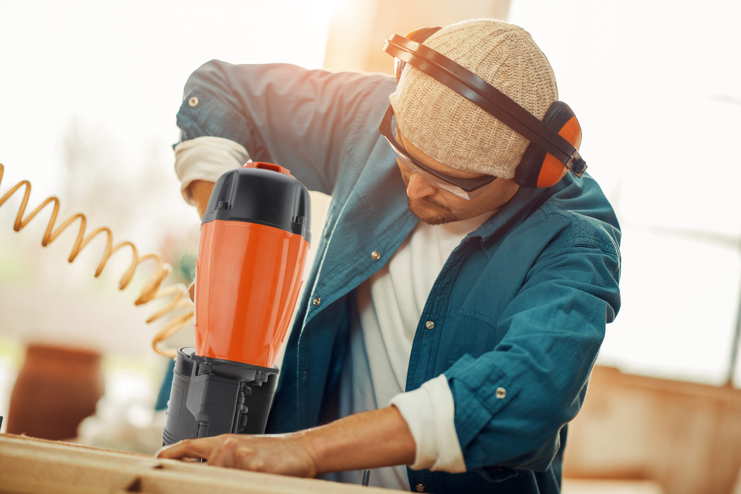 90mm Air Coil Nailer – Image 2