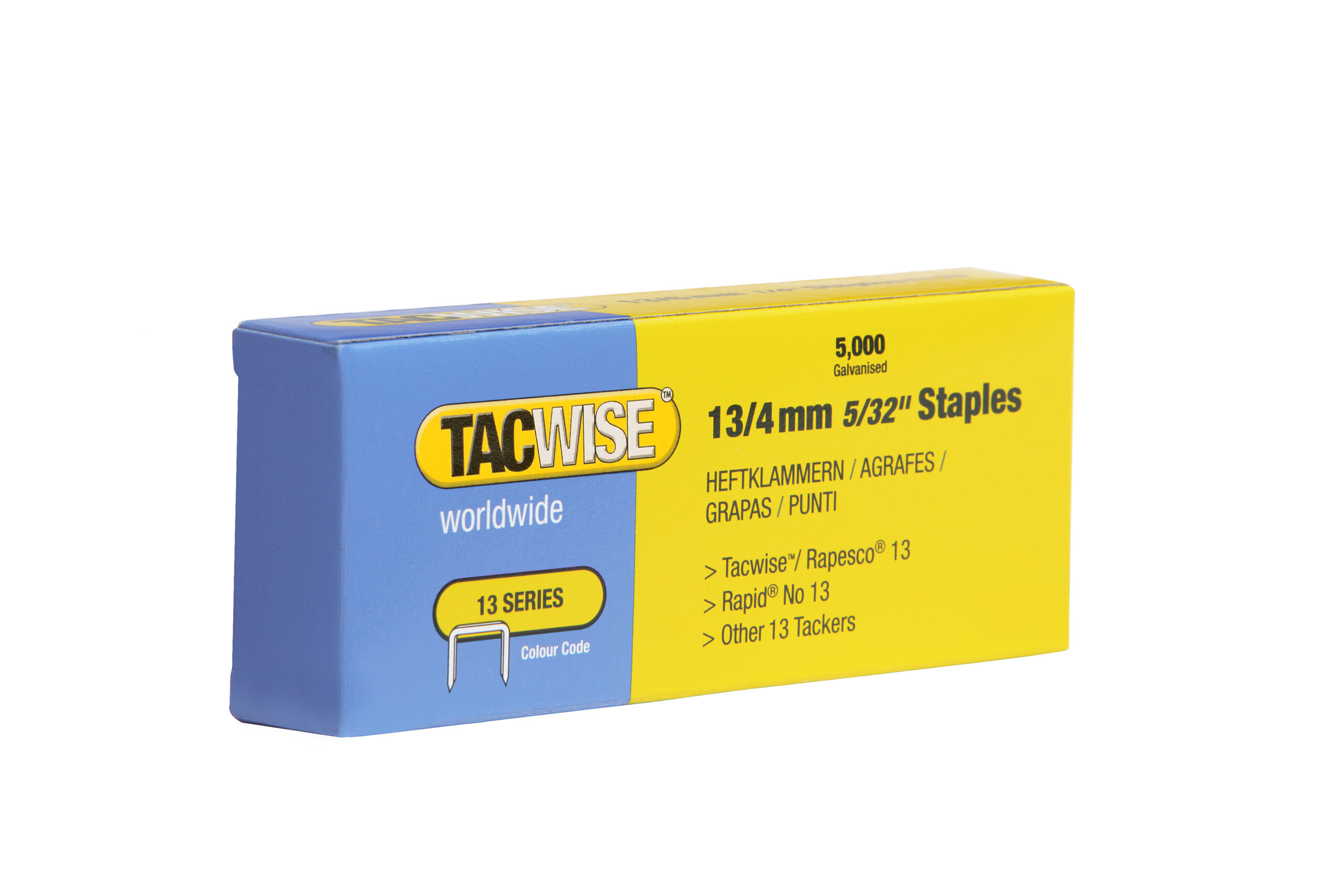 Type 13/4mm Staples, Box of 5000