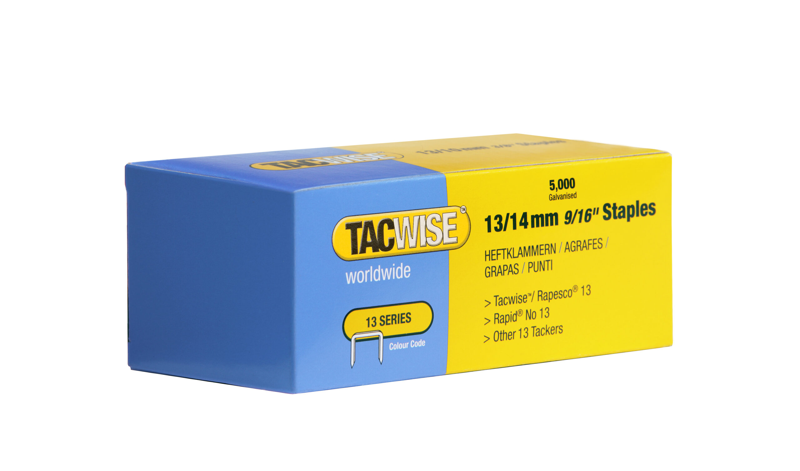 Type 13/14mm Staples, Box of 5000