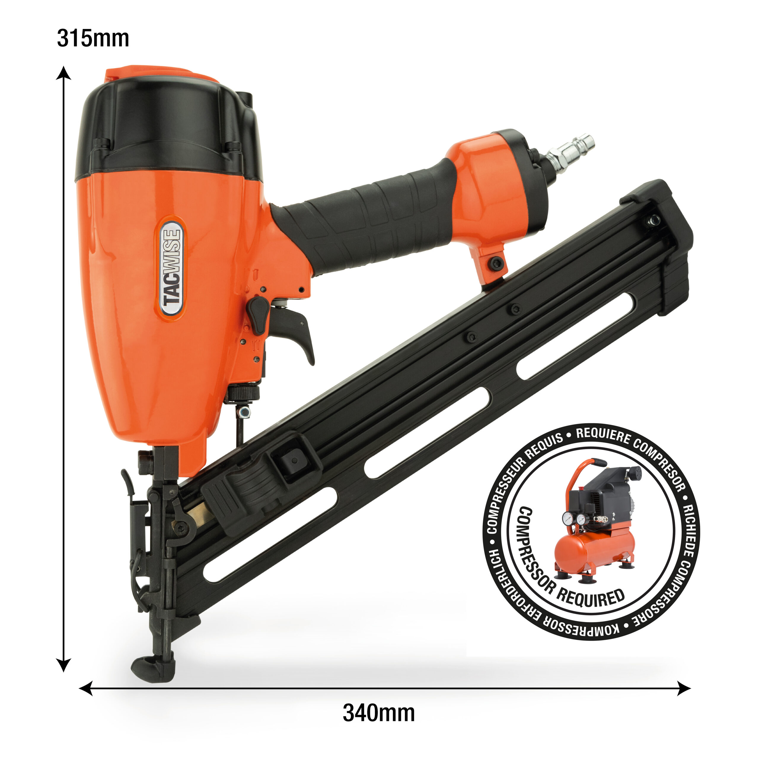 64mm Inclined Air Nailer – Image 4