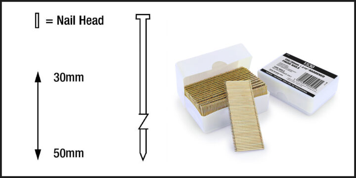 Type 15G Hardened Finish Nails